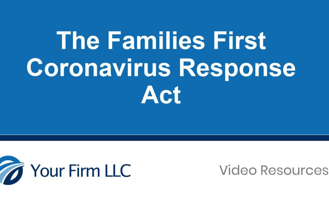 Families First Coronavirus Response Act