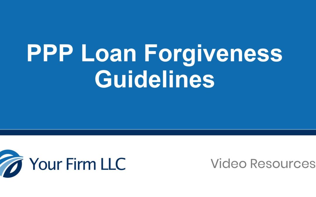 PPP Loan Forgiveness