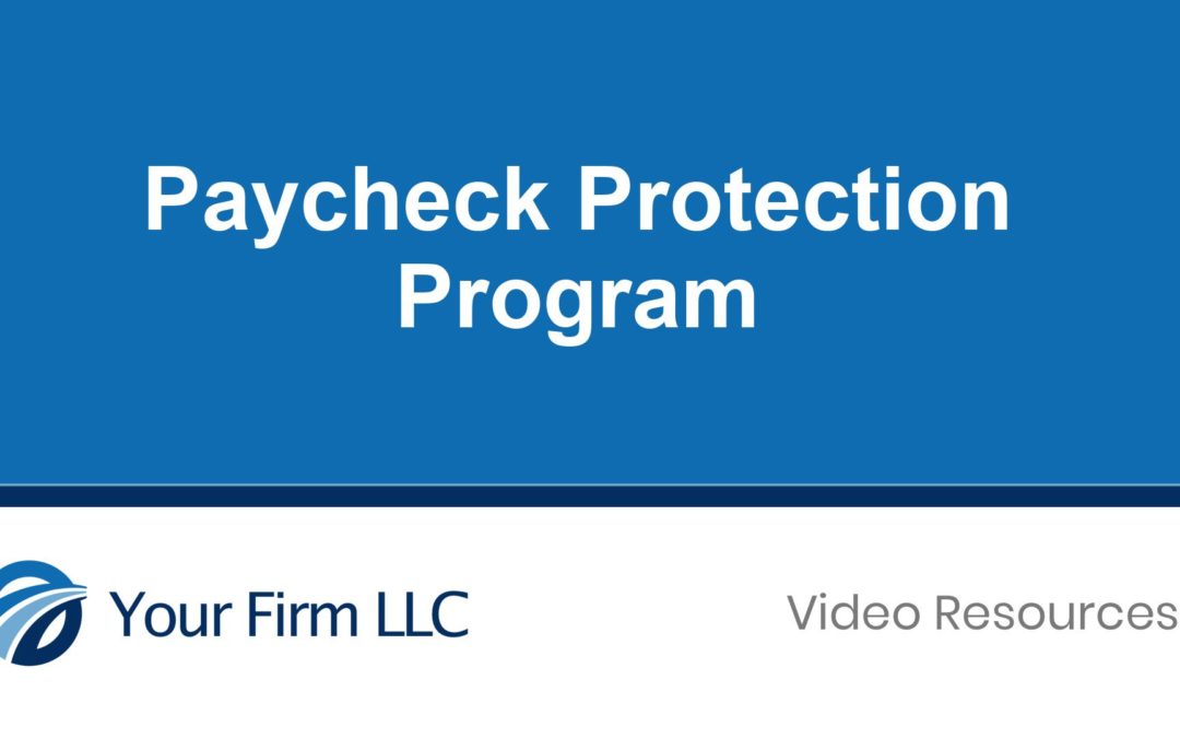 Paycheck Protection Program