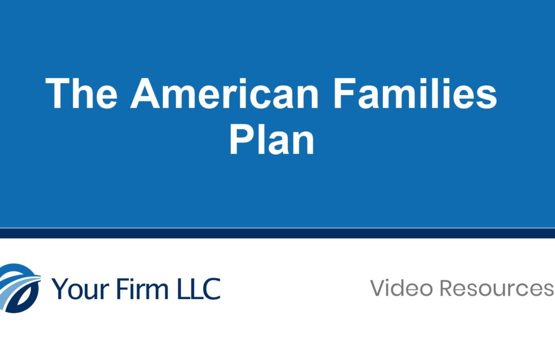 The American Families Plan