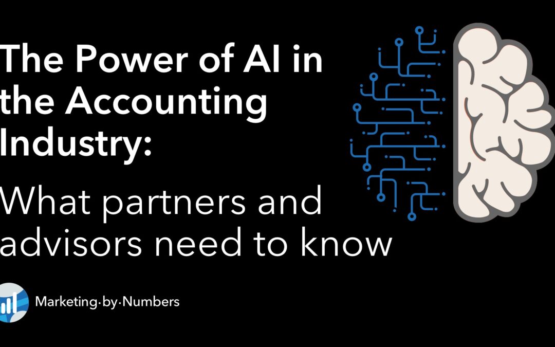 The Power of AI in the Accounting Industry: What partners and advisors need to know – Video