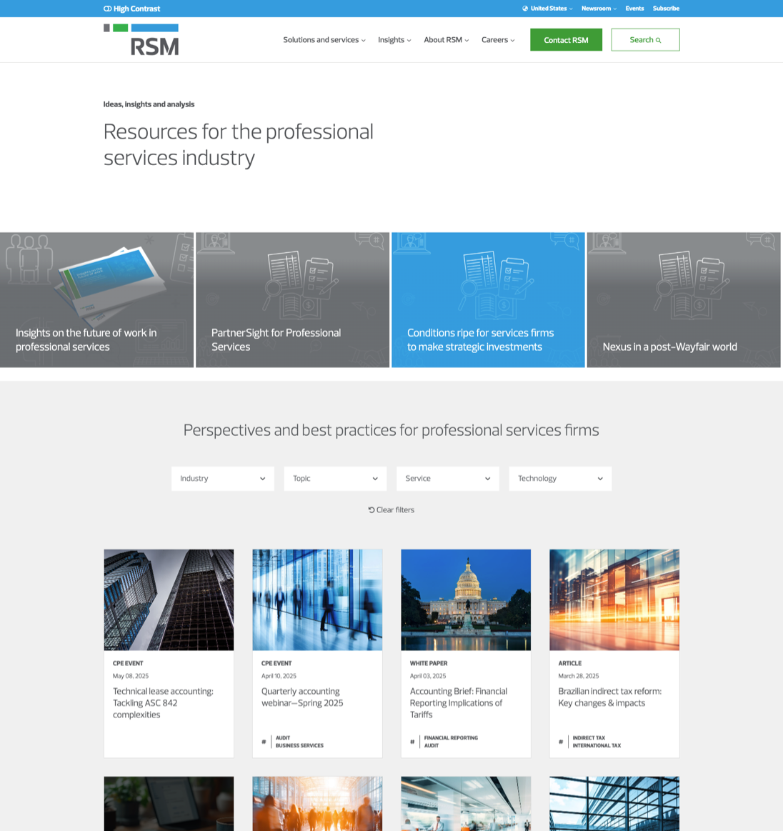 RSM Insights