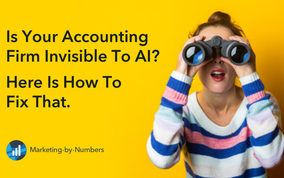Is your accounting firm invisible to AI? Here is how to fix that.